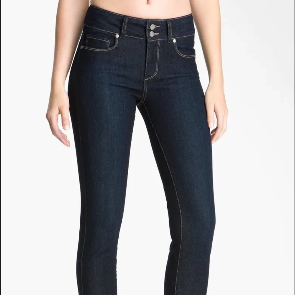 PAIGE Women's Boot Cut Jeans - Dark Blue